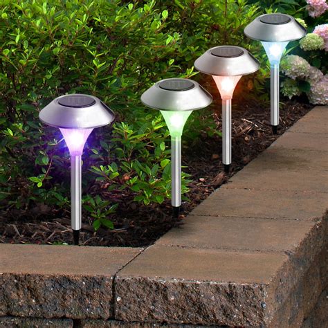 LED <strong>Solar</strong> Powered Garden <strong>Lamp</strong> Post Lamppost Lantern Light. . Solar lamps at walmart
